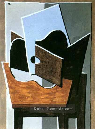 Guitare sur une tisch 1920 kubismus Pablo Picasso Ölgemälde